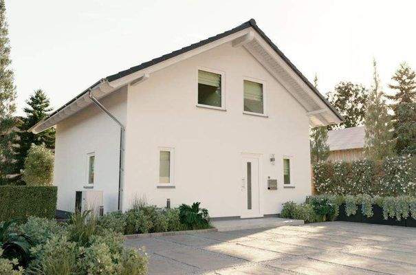 Edel der große Dachüberstand