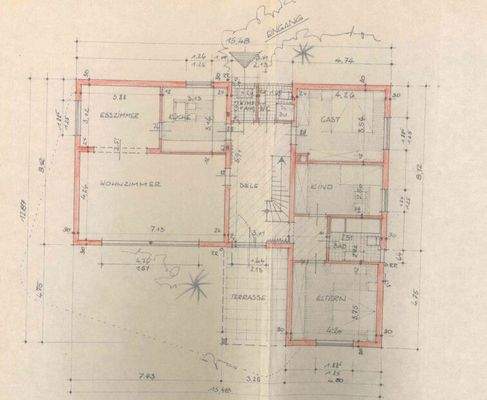 Erdgeschoss Grundriss
