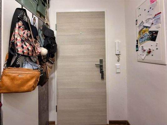 Wohnungstür + Unterverteilung