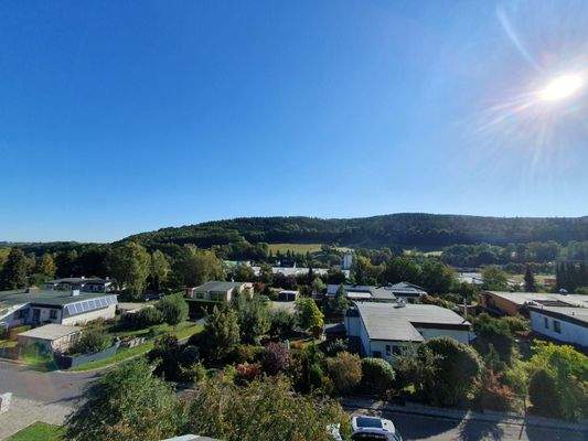 Ausblick aus dem Dachgeschoss