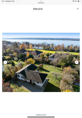 Ruhige Villenlage am Ammersee