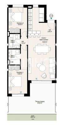 Coastal Houses with Solariums and Pool in Malaga