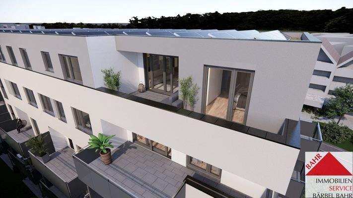 Projektierte Ansicht WE 17