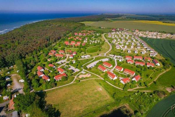 Luftbild - Blick über das Feriendorf