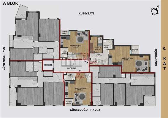 Apartments in Antalya Near the Sea and Shopping Centre