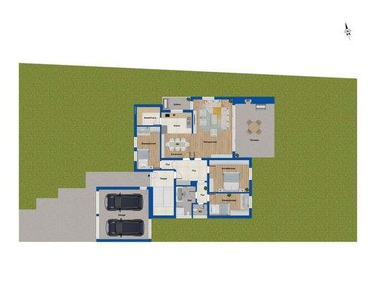 Grundriss Erdgeschoss