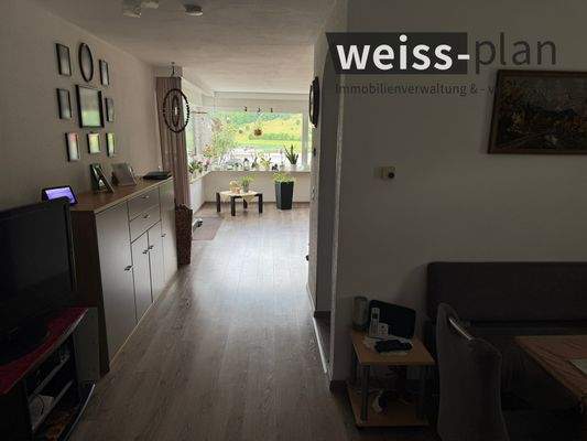 Eingang Sicht Wohnzimmer