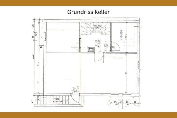 Grundriss Keller