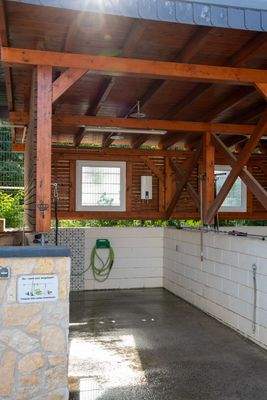 Wasch- und Putzplatz