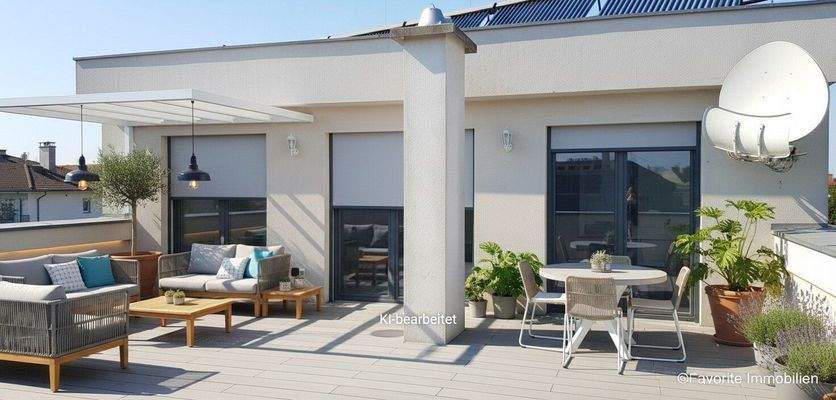 Terrasse KI generiert