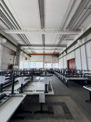 Hallenflächen Erdgeschoss