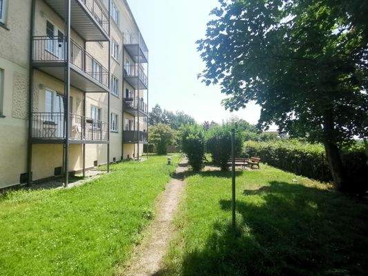 Hausansicht Hofseitig Detail