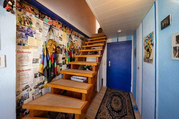 Treppenaufgang ins DG