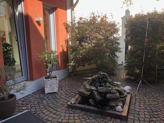 Relax mit Springbrunnen