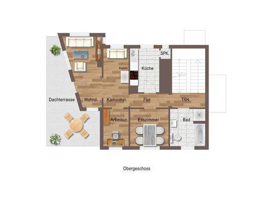 Böhlen b. Leipzig | Grundriss 1. Obergeschoss