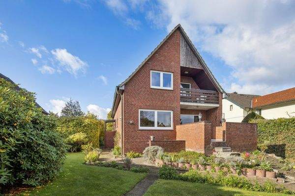 Rückansicht des Hauses