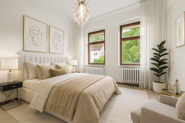 digital gestaged-Schlafzimmer