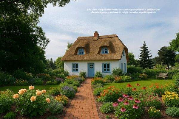 Grünes Panorama auf Usedom