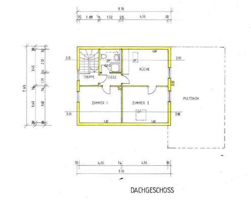 Grundriss - Dachgeschoss