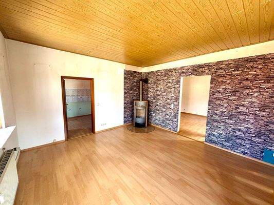 Wohnzimmer Dachgeschosswohnung