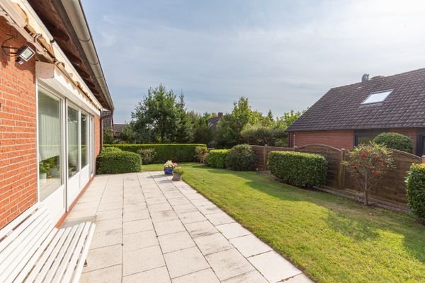 Terrasse mit Markise