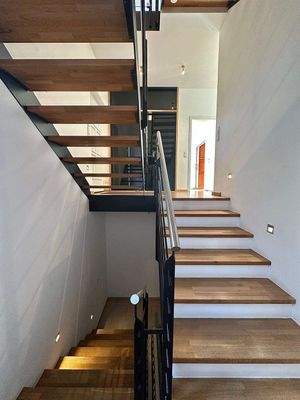 Blick in das offene UG