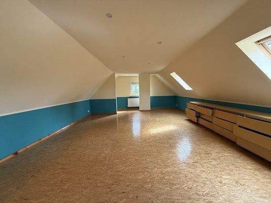 Blick ins Dachgeschoss