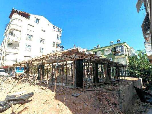 Flats with Underfloor Heating in Muratpaşa, Antalya