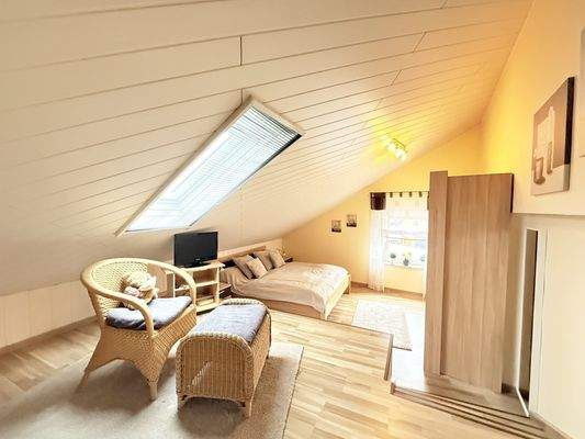 Zimmer im Dachgeschoss