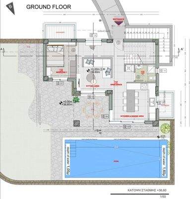 Kreta, Sisi: Gruppe benachbarter Grundstücke mit Meerblick zu verkaufen