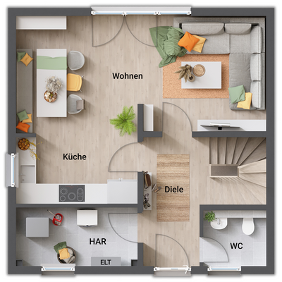 Grundriss-Stadthaus-100-Erdgeschoss-mit-Keller