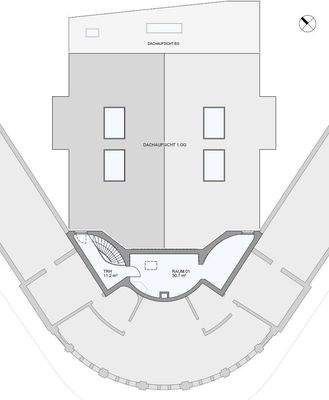 Grundriss 2. OG, ca. 42qm