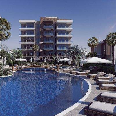 Affordable Flats in a Luxury Complex with Pool in Aksu Antalya