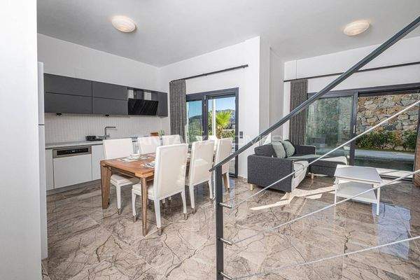 Detached Sea-View Houses with Private Pool in Bodrum Turkey