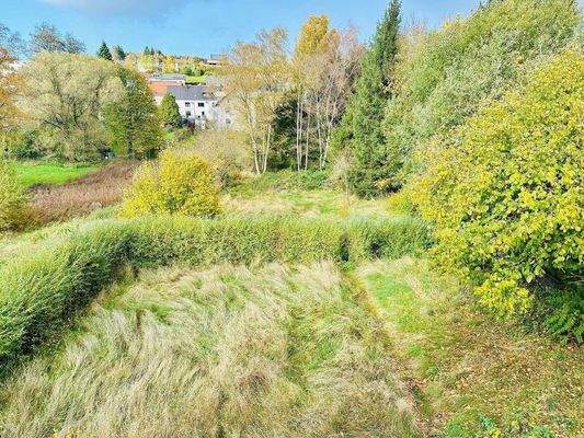 Mit riesigem Grundstück