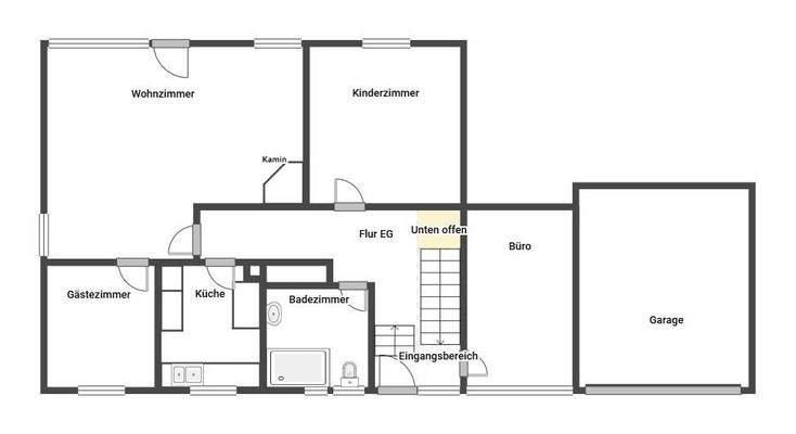 Grundriss Erdgeschoss