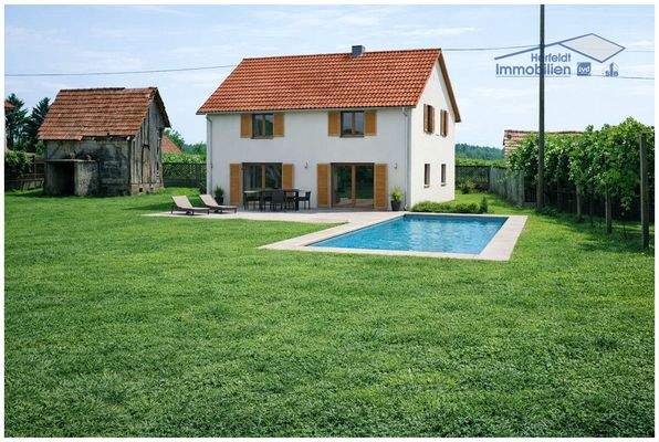 Visualisiertes Bebauungsbeispiel (KI-gestützte Darstellung)