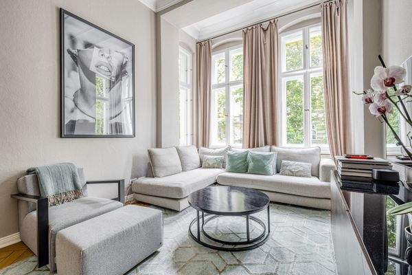 Wohnbereichbereich mit Erker