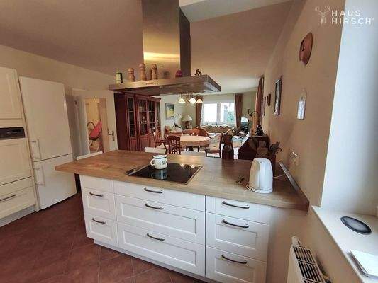 EG Wohnzimmer mit Küche