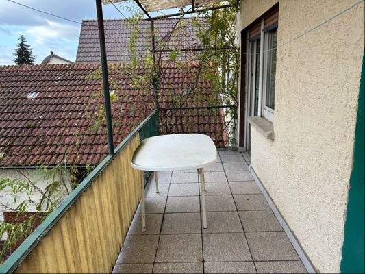 Balkon OG - Vorderhaus