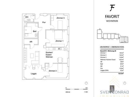 Wohnung 28 - Grundriss