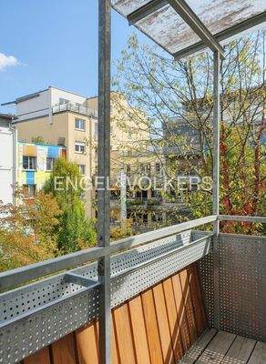 Ausblick vom Westbalkon