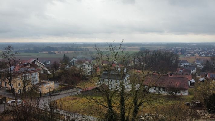 Ausblick vom Grundstück
