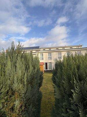 Hintereingang zum Garten