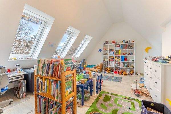 Kinderzimmer im Dachgeschoss