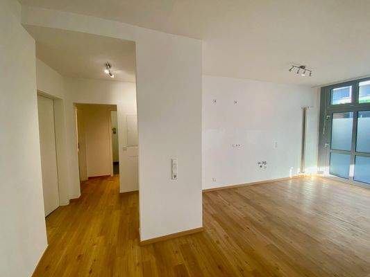 Flur und Küchenbereich