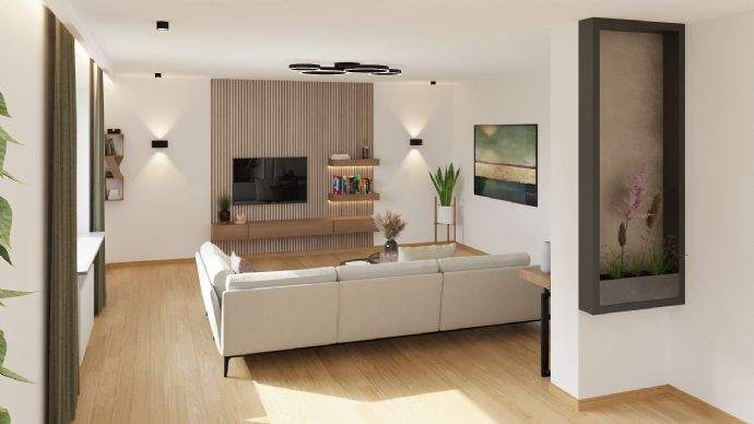 Visualisierung Wohnzimmer