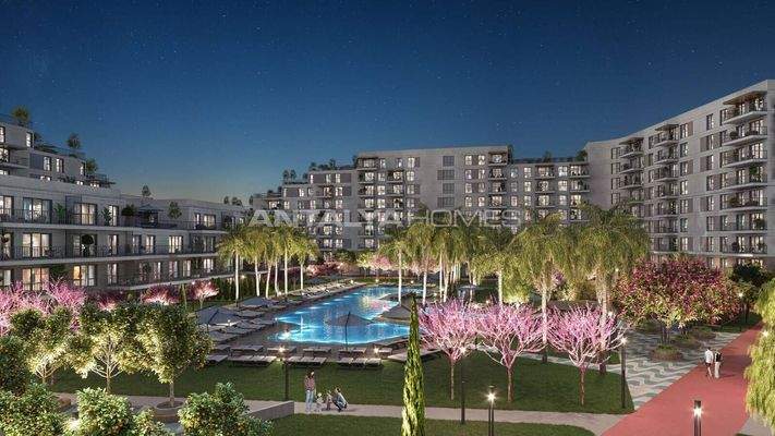 Investment Flats in a Comprehensive Project in Antalya Altintas