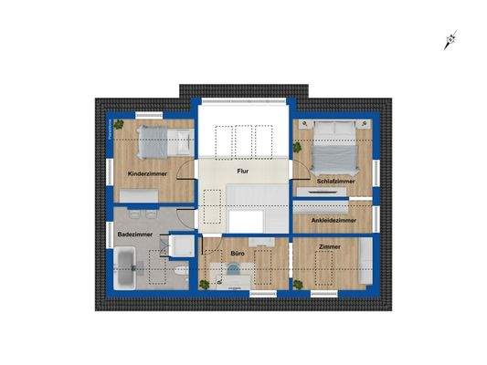 Grundriss Dachgeschoss