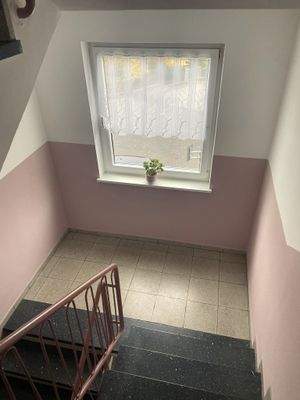 Gepflegtes Treppenhaus